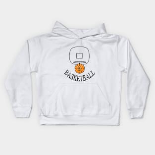 Basketball t-shirt Kids Hoodie